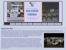 Tablet Screenshot of footballrun.uvafiji.org